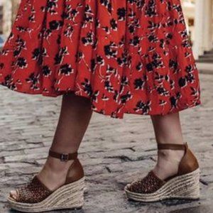 Steve Madden Joni Espadrille Wedge Heel Size 9